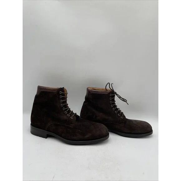 Magnanni | Shoes | Magnanni Saxon Ii Dark Brown Suede Round  display picture 1